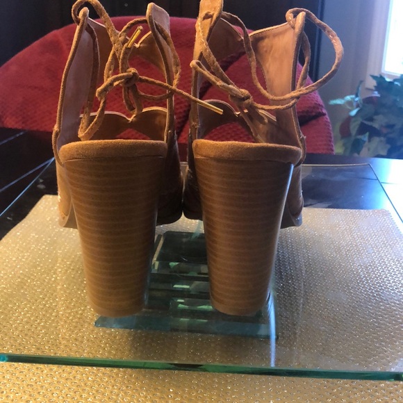 Quipid Wedge Suede and Embroidery Flowers - Heels - Picture 3 of 13